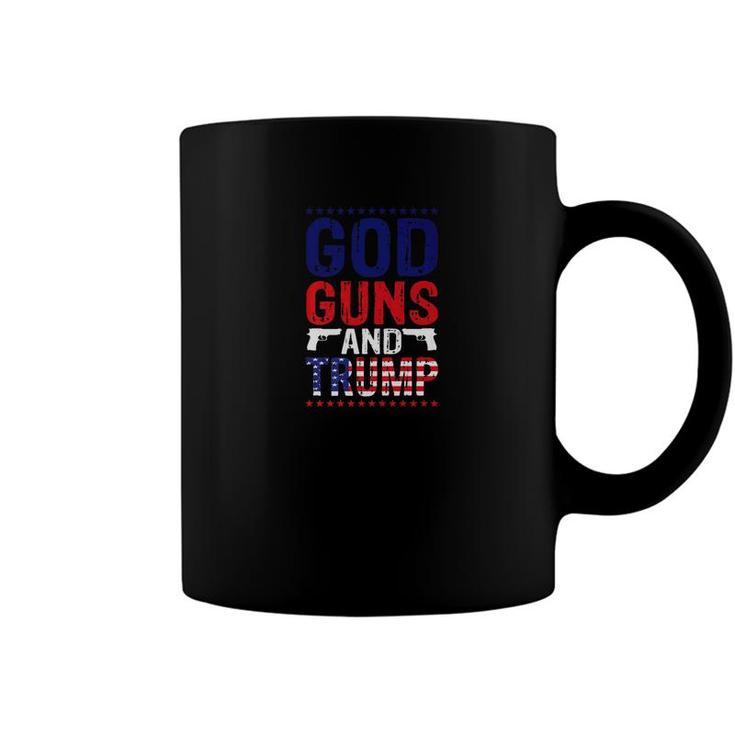 Gods Guns Trump Coffee Mug