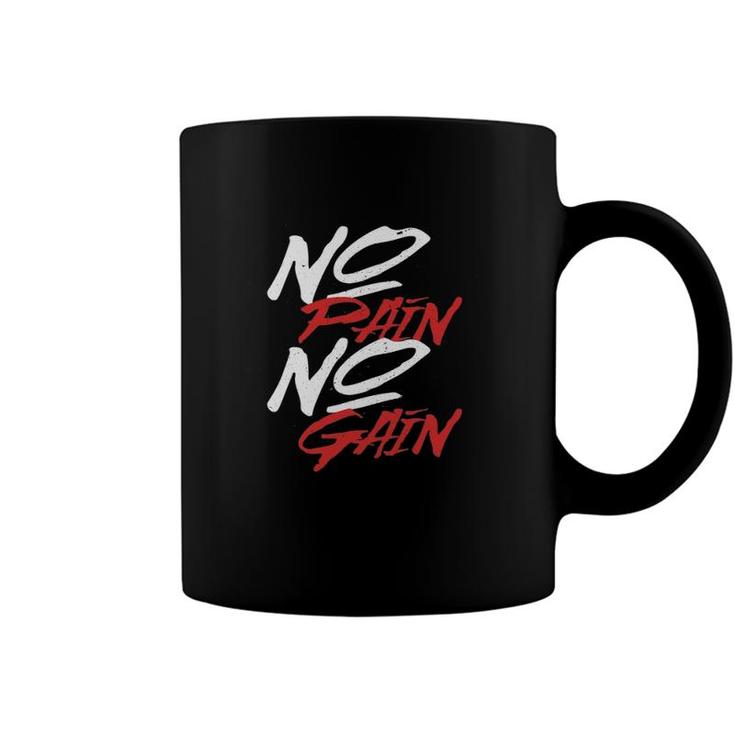 Gym No Pain Gain Gift Coffee Mug