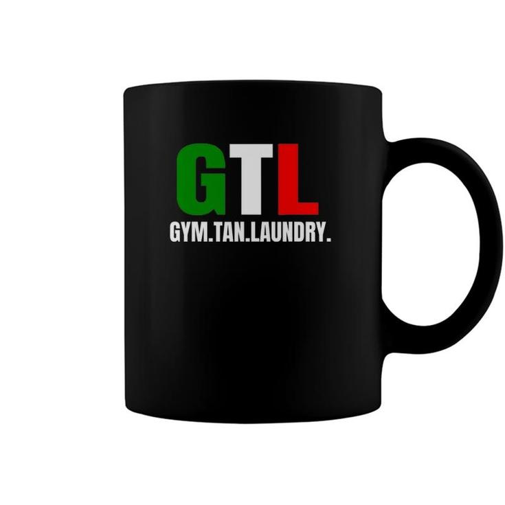 Gym Tan Laundry Gtl New Jersey Garden Nj Shore Italian Flag Coffee Mug