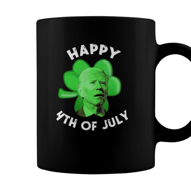Happy 4Th Of July Joe Biden Clover Shamrock St Patricks Day Coffee Mug