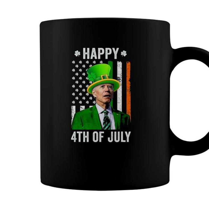Happy 4Th Of July Joe Biden St Patricks Day Leprechaun Hat Coffee Mug