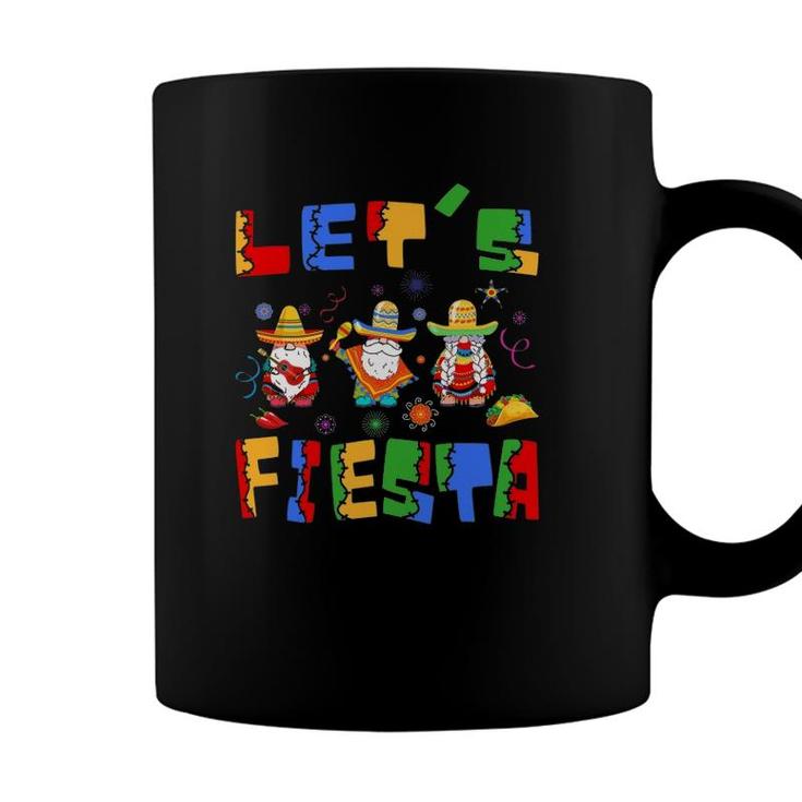 Happy Cinco De Mayo Lets Fiesta Mexican Party Coffee Mug
