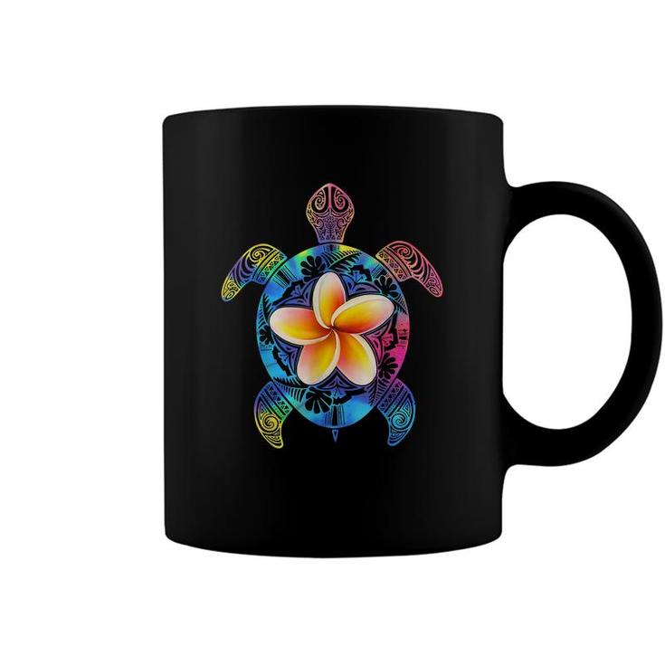 Hawaiian Tie Dye Sea Turtle Hawaii For Men And Women Coffee Mug