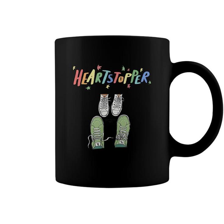 Heartstoppers Leaves Cute Shoes Heartstopper Love  Coffee Mug