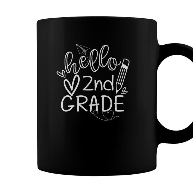 Hello 2Nd Grade Back To School 2Nd Grade Teacher Coffee Mug