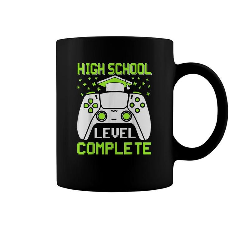 High School Level Complete Class Of 2022 Graduation Gamer  Coffee Mug