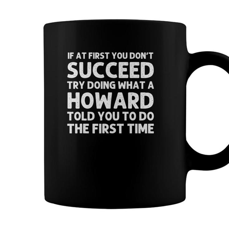 Howard Funny Surname Family Tree Birthday Reunion Idea Coffee Mug
