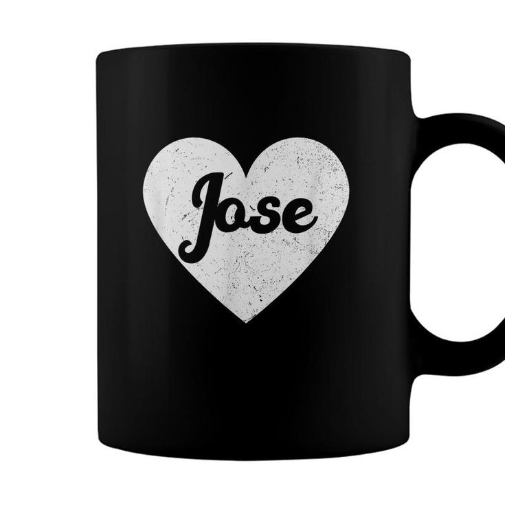 I Heart Jose - First Names And Hearts I Love Jose  Coffee Mug