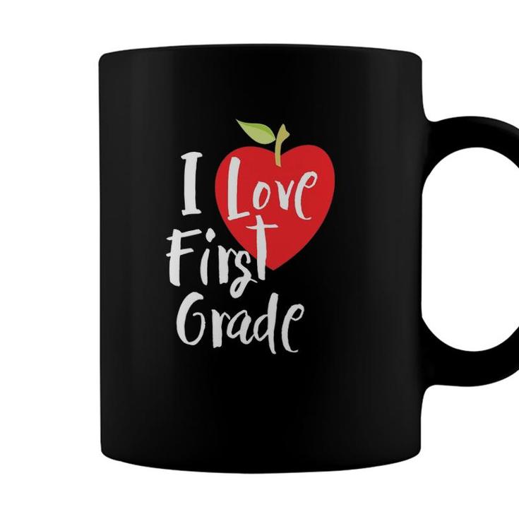 I Love First Grade Back To School 1St Grade Teacher Student Coffee Mug
