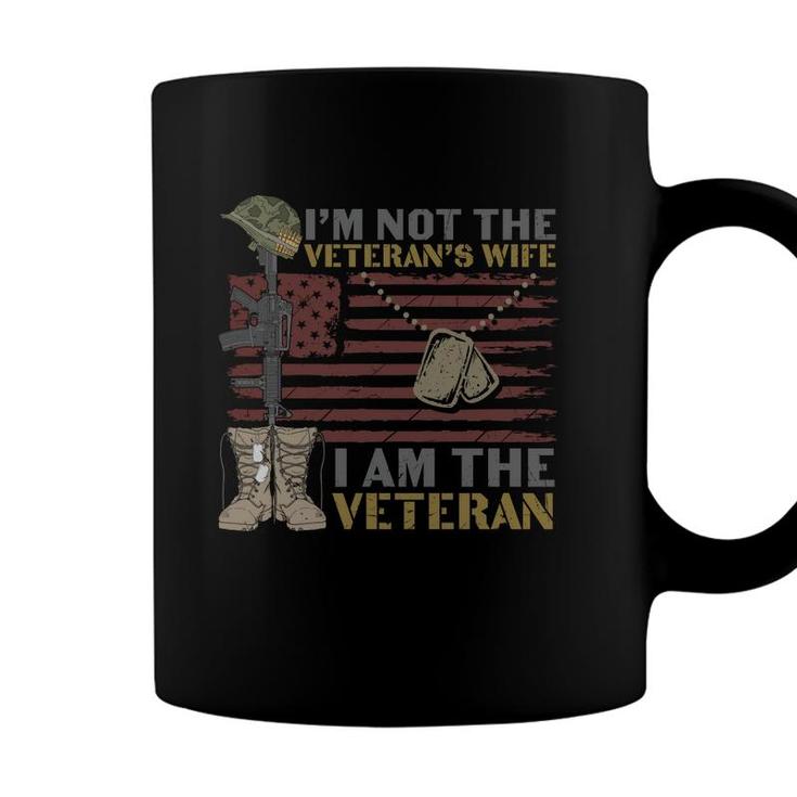 Im Not Theveteran 2022 Wife Army Impression Coffee Mug