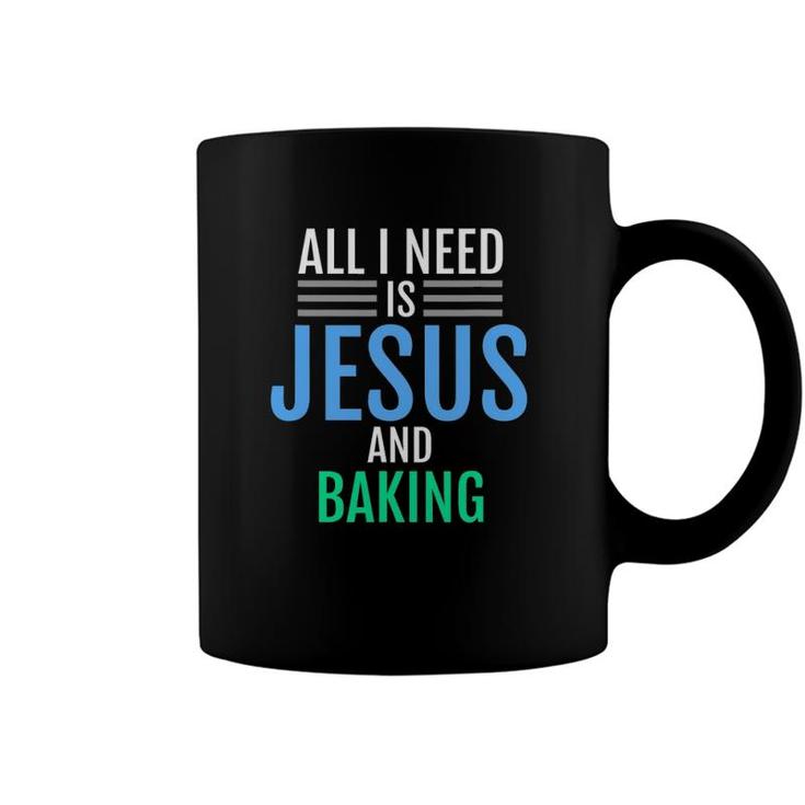 Jesus And Baking Christian Catholic Baker Tee Coffee Mug