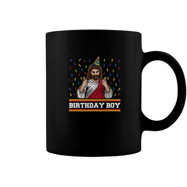 Jesus Birthday Boy Funny Christmas Gift Cute Graphic Coffee Mug
