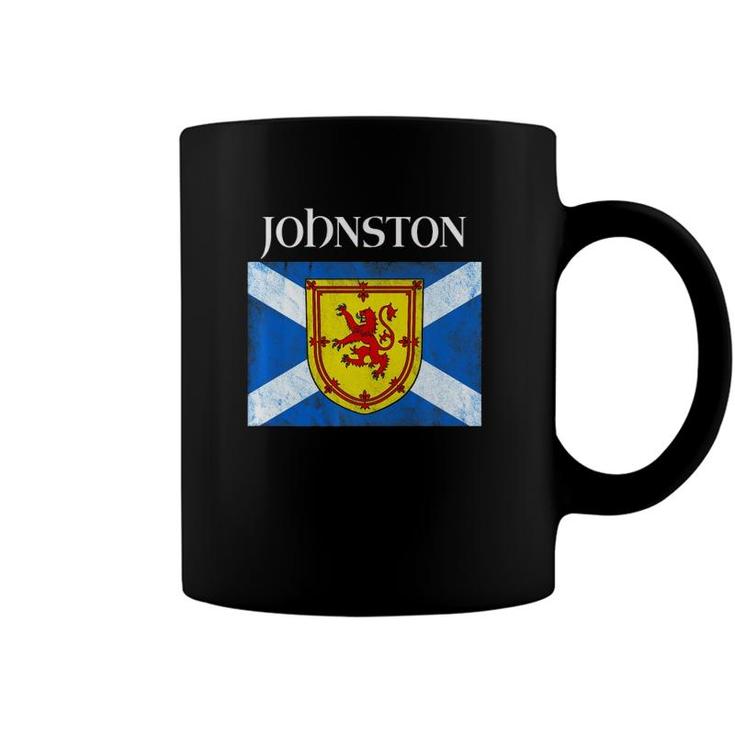 Johnston Clan  Scottish Name Scotland Flag  Coffee Mug
