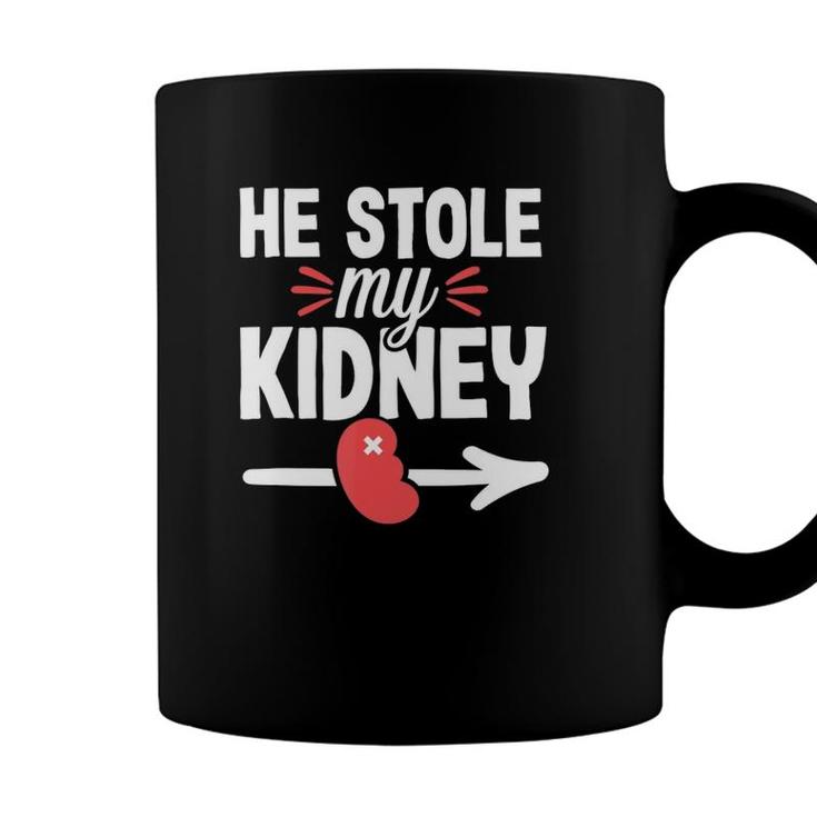 Kidney Transplant Organ Donor Funny Surgery Recovery Gift Coffee Mug