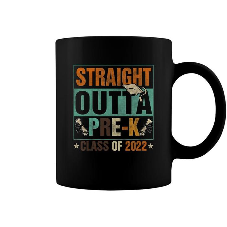 Kids Straight Outta Pre-K 2022 Preschool Graduation Gifts Coffee Mug