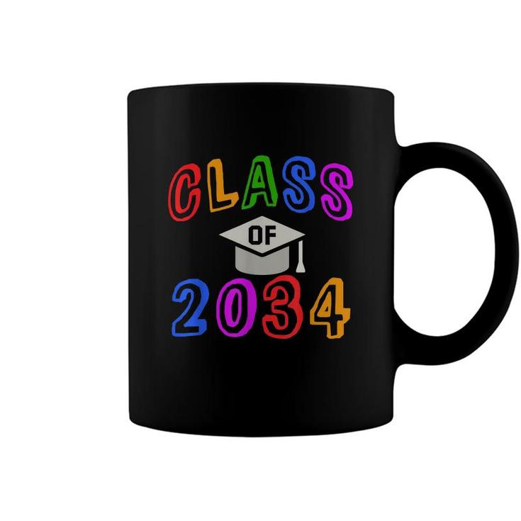 Kindergarten Graduation Year Class Of 2034 Grow Up With Me  Coffee Mug