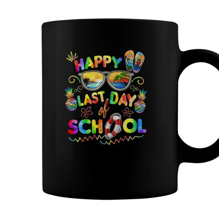 Last Day Of School For Teacher Off Duty Tie And Dye Coffee Mug