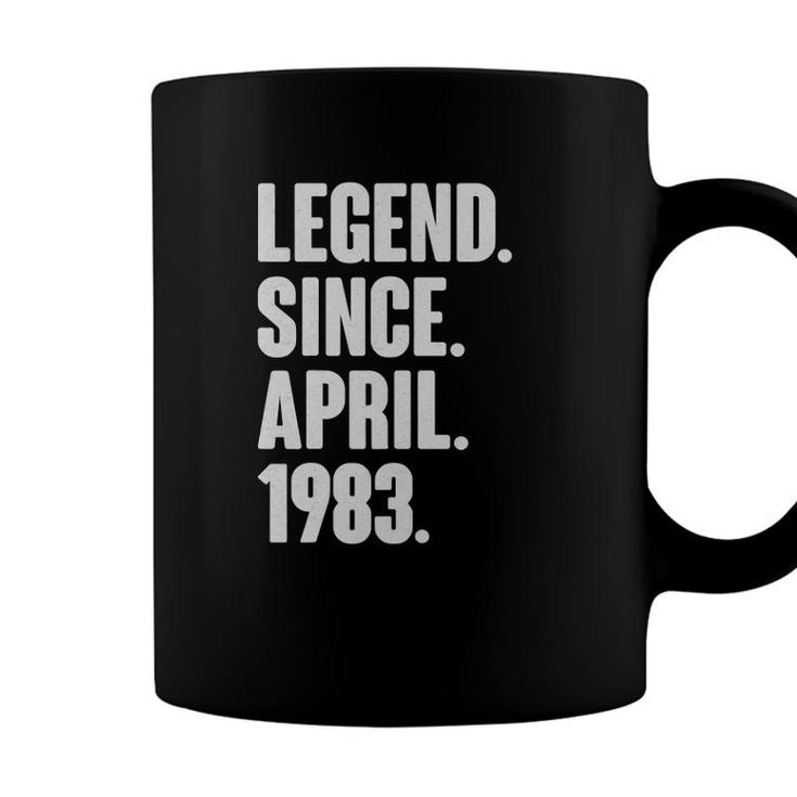 Legend Since April 1983 - Birthday For 38 Years Old Coffee Mug