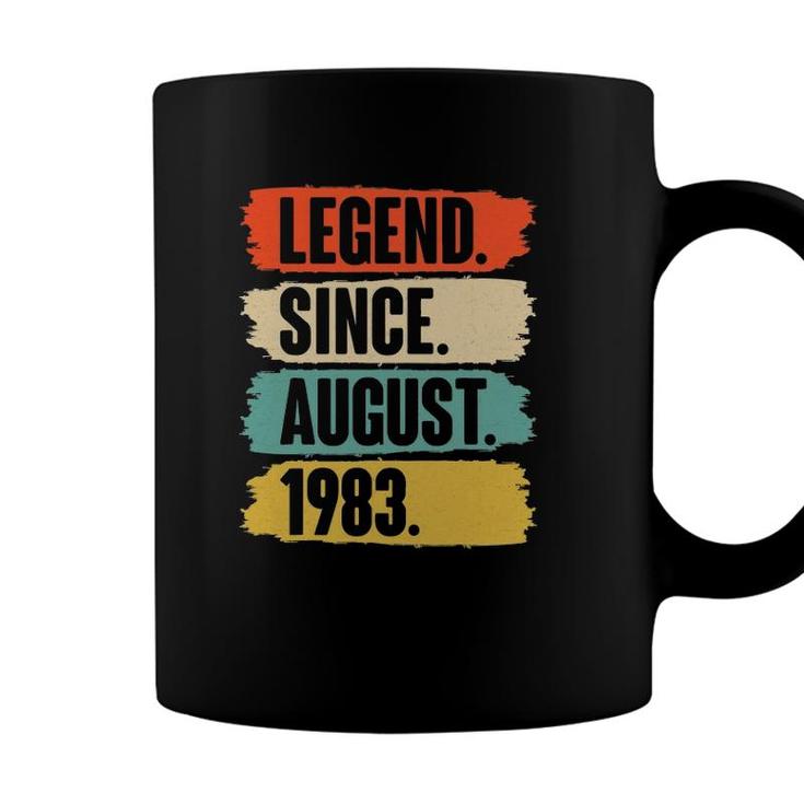 Legend Since August 1983 Birthday Gift For 38 Years Old Man Coffee Mug