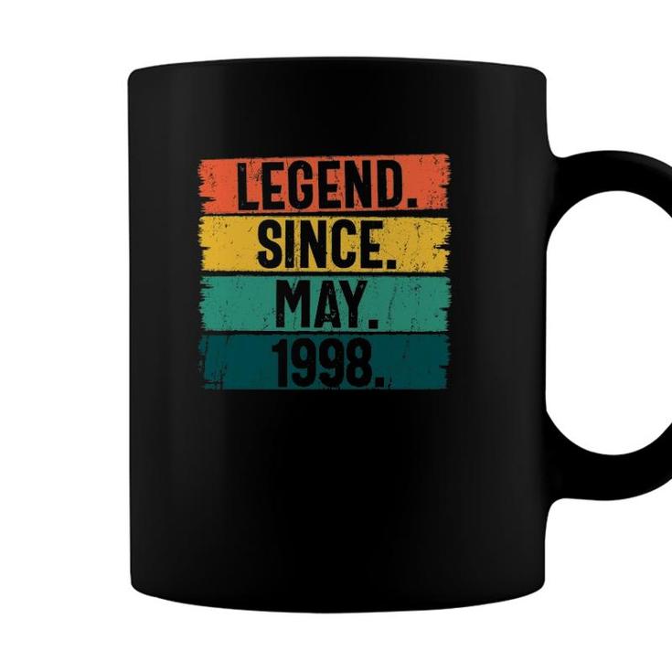 Legend Since May 1998 23Rd Birthday Gifts Funny 23 Years Old Coffee Mug