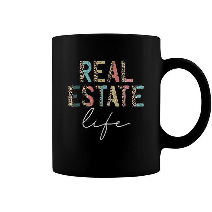 Leopard Real Estate Life Agent Realtor Investor Home Broker  Coffee Mug