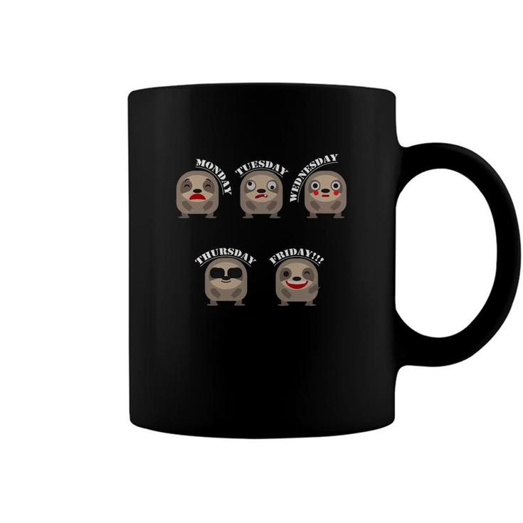 Lone Star Merch Sloth Weekly Standard Coffee Mug