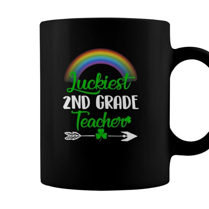 Luckiest 2Nd Grade Teacher St Patricks Day 2Nd Grade Teacher Coffee Mug