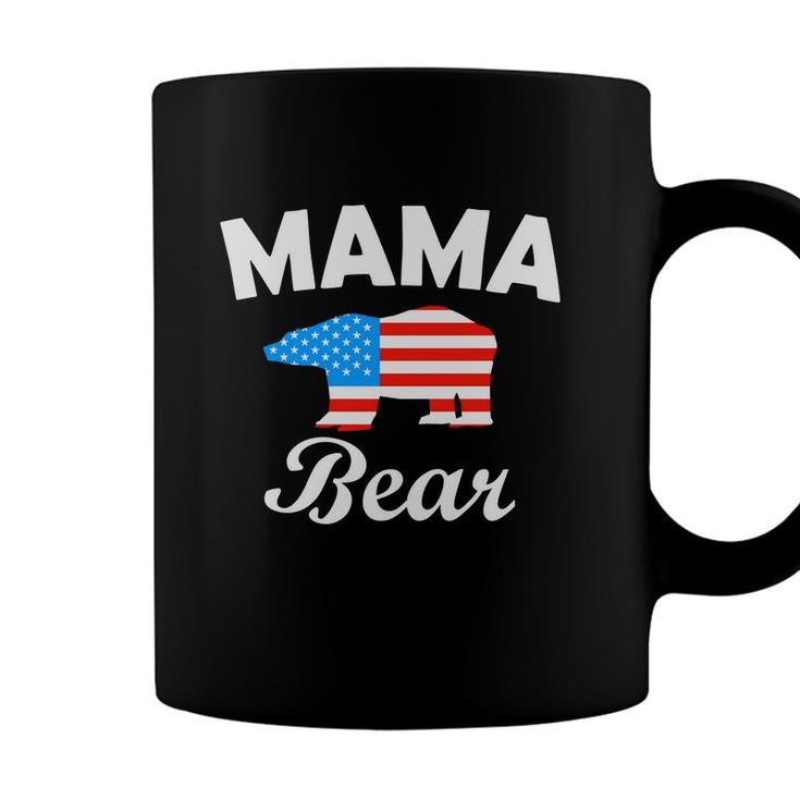 Mama Bear July Independence Day Great 2022 Coffee Mug