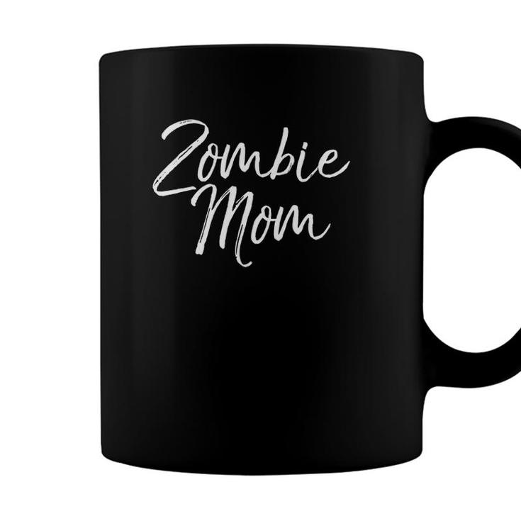 Matching Zombie Halloween Costumes For Family Zombie Mom Coffee Mug