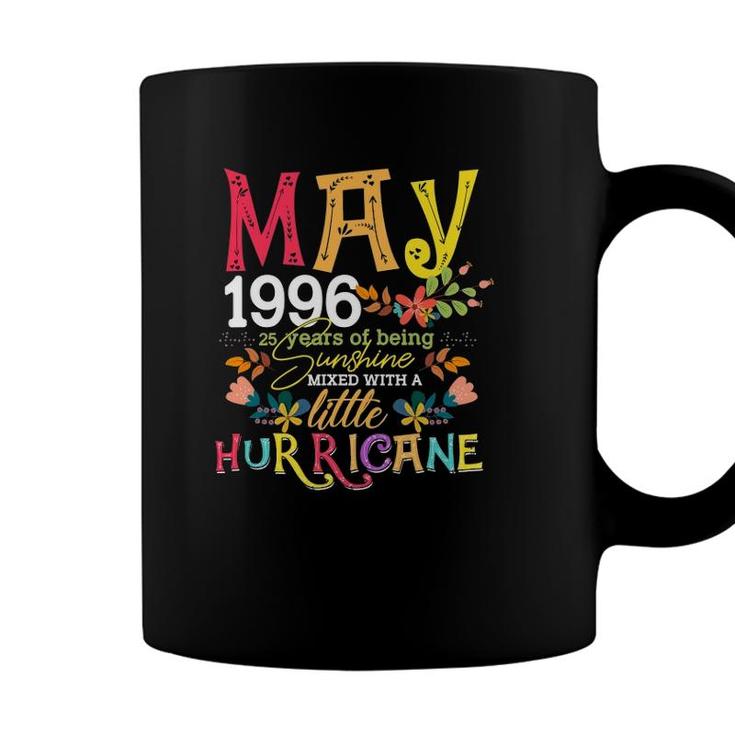 May Girls 1996 Funny 25Th Birthday 25 Years Old Birthday Coffee Mug