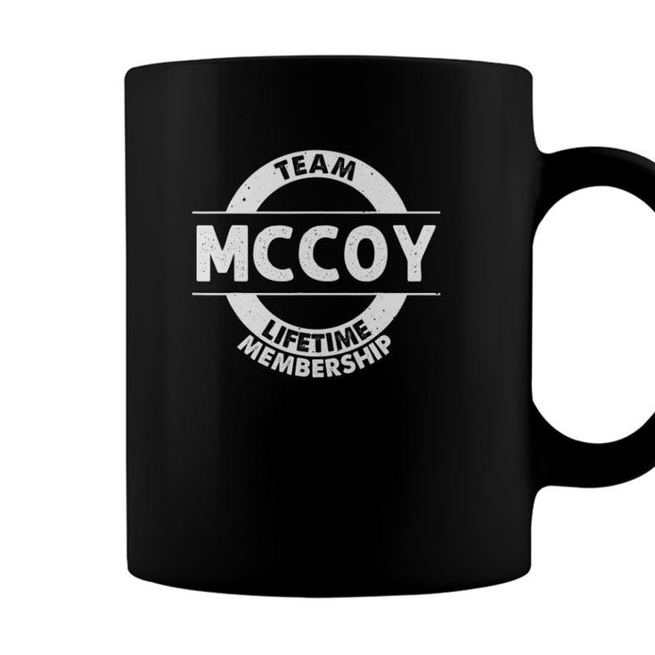 Mccoy Gift Funny Surname Family Tree Reunion Idea Coffee Mug