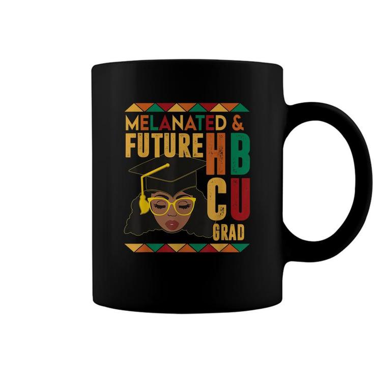 Melanated And Future Hbcu Grad African Hbcu Black History  Coffee Mug