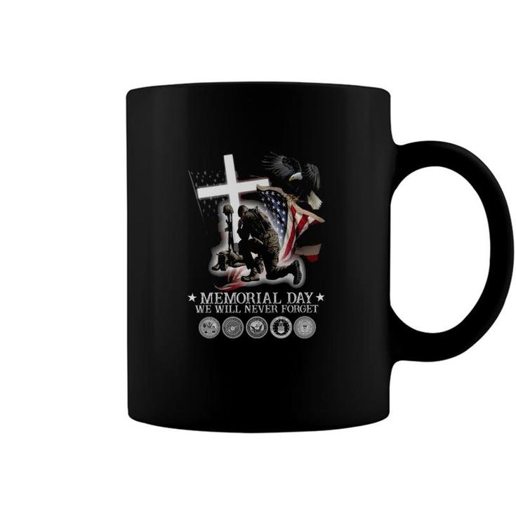 Memorial Day We Will Never Forget For Them Veteran Days Coffee Mug