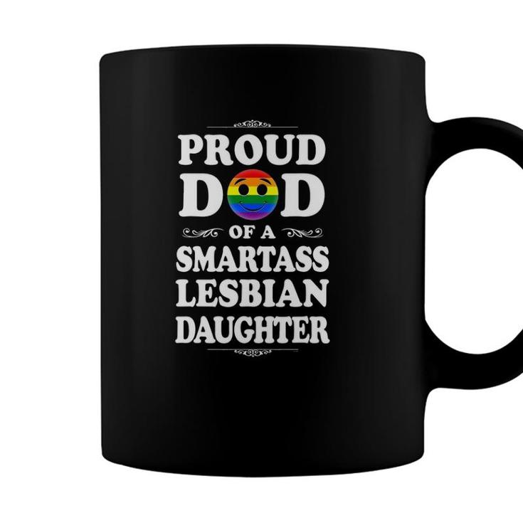 Mens Emojicon Proud Dad Fathers Day Gay Pride Gift Tee Coffee Mug