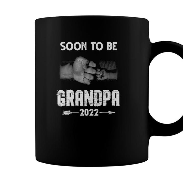 Mens Fathers Day Soon To Be Grandpa 2022 Grandpa Fathers Day Coffee Mug