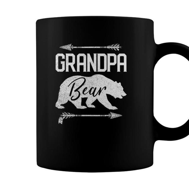 Mens Grandpa Bear Funny Fathers Day Gift Papa Men Dad Best Top Coffee Mug