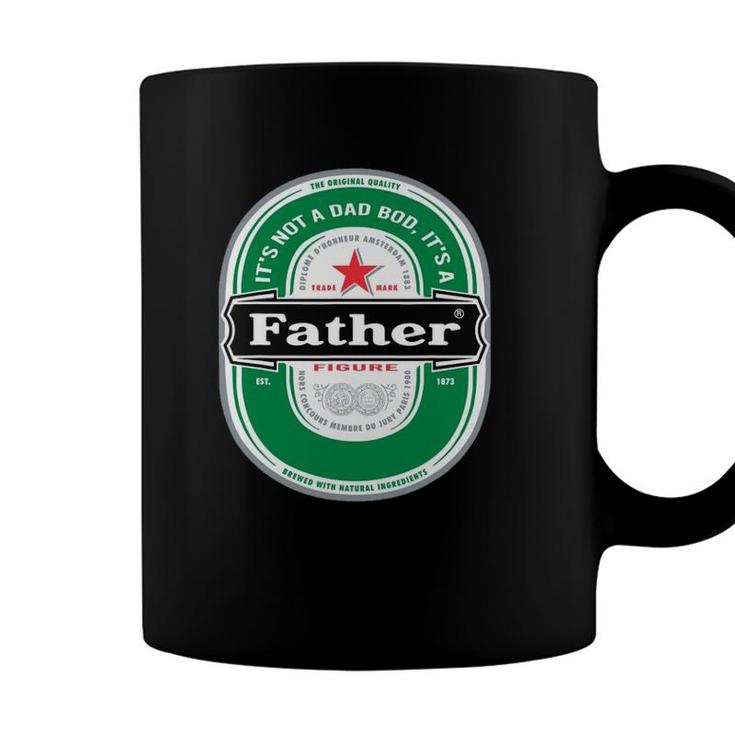 Mens Its Not A Dad Bod Its A Father Figure Beer Fathers Day Coffee Mug