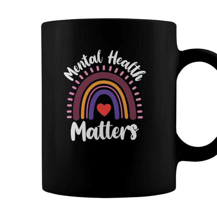 Mental Health Awareness Month Mental Health Matters Coffee Mug - Seseable