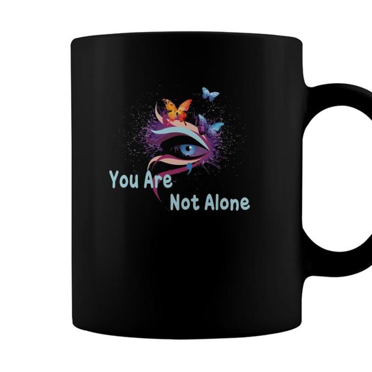 Mental Health Awareness Semicolon Suicide Survivor Coffee Mug