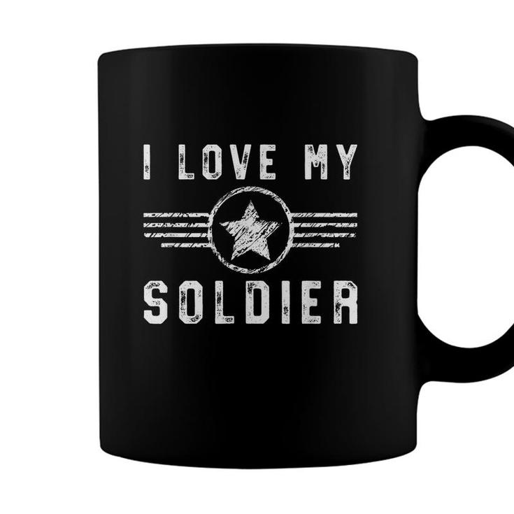 Military Wife Gift I Love My Soldier Husband Deployment  Coffee Mug