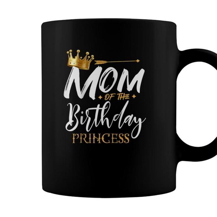 Mom Of The Birthday Princess Funny Mama Mommy Grandma Nana Raglan Baseball Coffee Mug