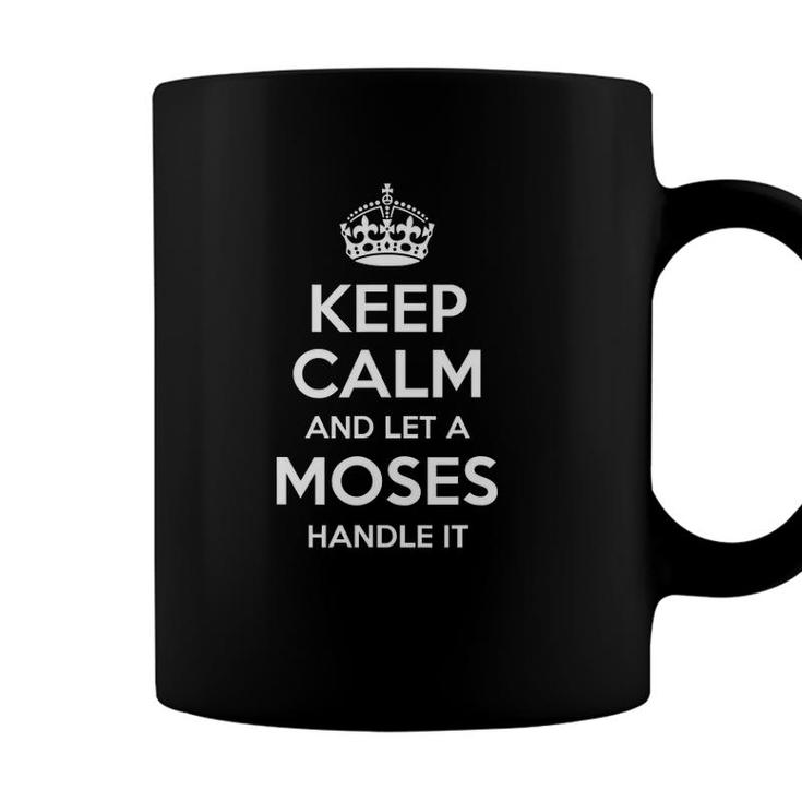 Moses Funny Surname Family Tree Birthday Reunion Gift Idea Coffee Mug