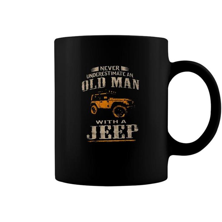 Never Underestimate An Old Man New Trend 2022 Coffee Mug