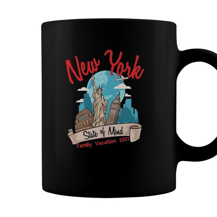 New York Family Vacation 2021 Graphic Tees Souvenir Coffee Mug