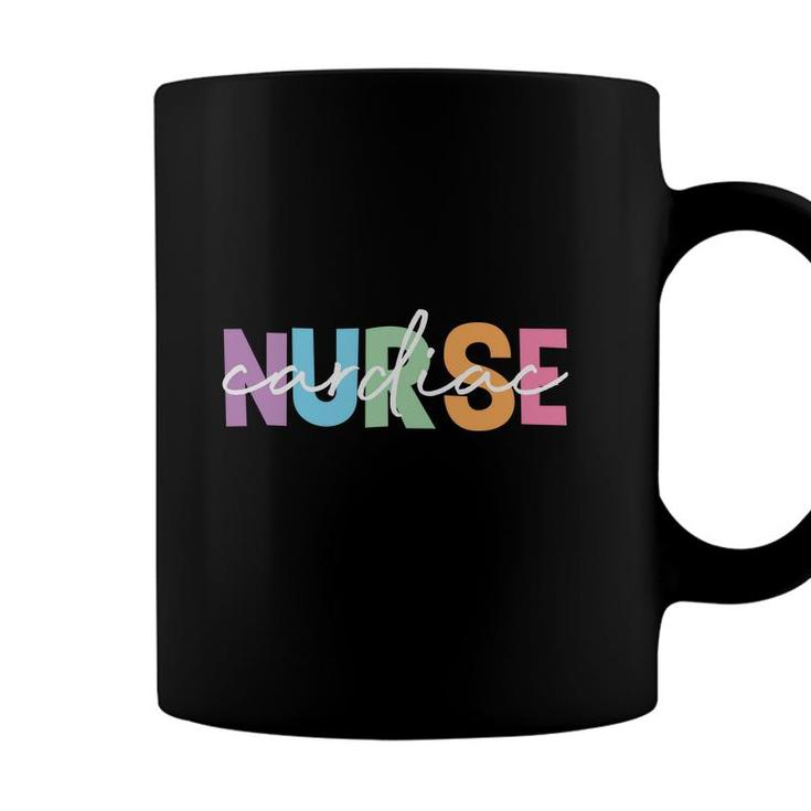 Nurse Cardiac Colorfull Great Graphic Gift New 2022 Coffee Mug