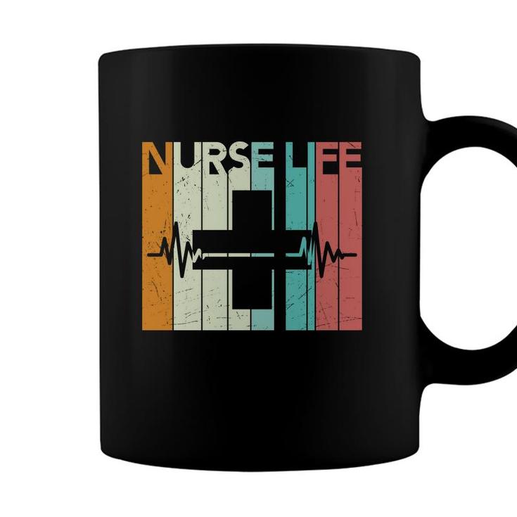Nurse  Life Nurse Graphics Red Blue  Yellow New 2022 Coffee Mug