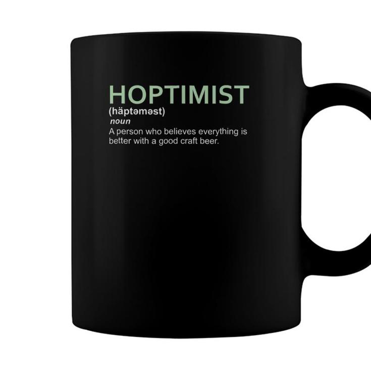 Hoptimist Design For Craft Beer Lovers Keramiktasse für Tee und Kaffee