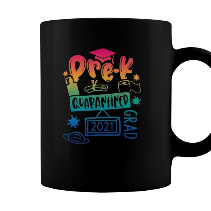 Pre-K Prek3 Prek4 Graduate Quarantine Preschool Graduation Coffee Mug