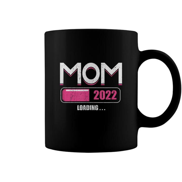 Promoted To Mommy Est 2022 Loading Future Mom  Coffee Mug