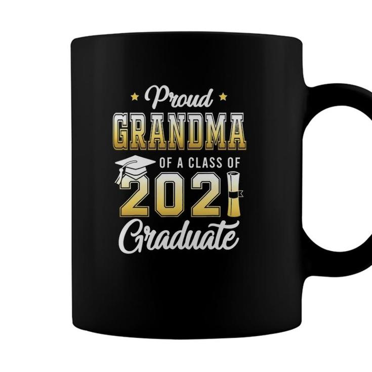 Proud Grandma Of A Class Of 2021 Graduate  Senior Gift Coffee Mug